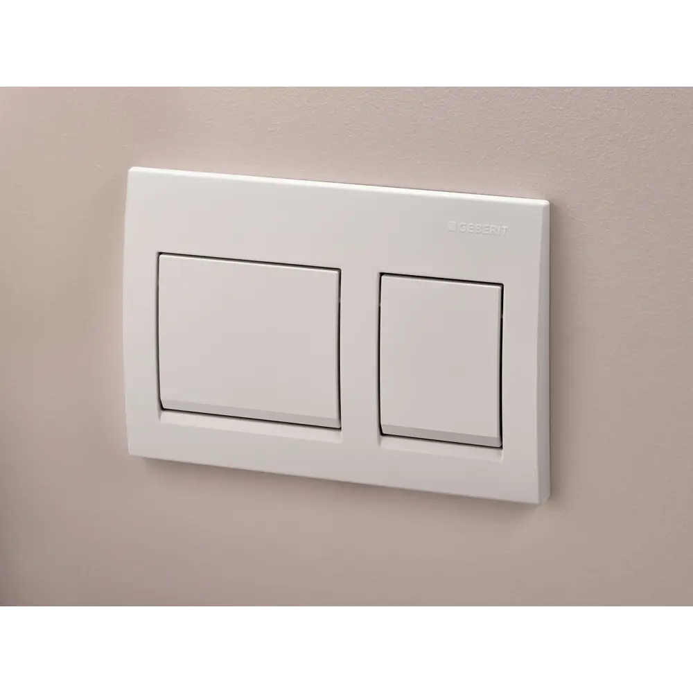 Панель смыва Geberit Alpha 35 - белая пластиковая панель для инсталляции 87483957 STLM-0074099 - Вид №5