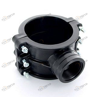 Врезка монтажная 110 x 2" ВР, 6 болтов, для труб ПНД UNIDELTA 1019110007