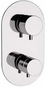 Remer Rubinetterie Смеситель для душа из хромированной латуни с переключателем Minimal thermo Nt 93