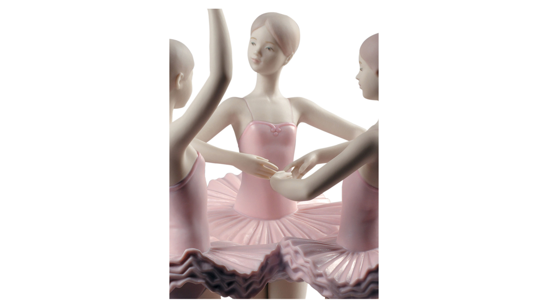 10669081 LLADRO Фигурка Lladro "Балерины" 18х31см Фарфор Lladró  - Вид №3