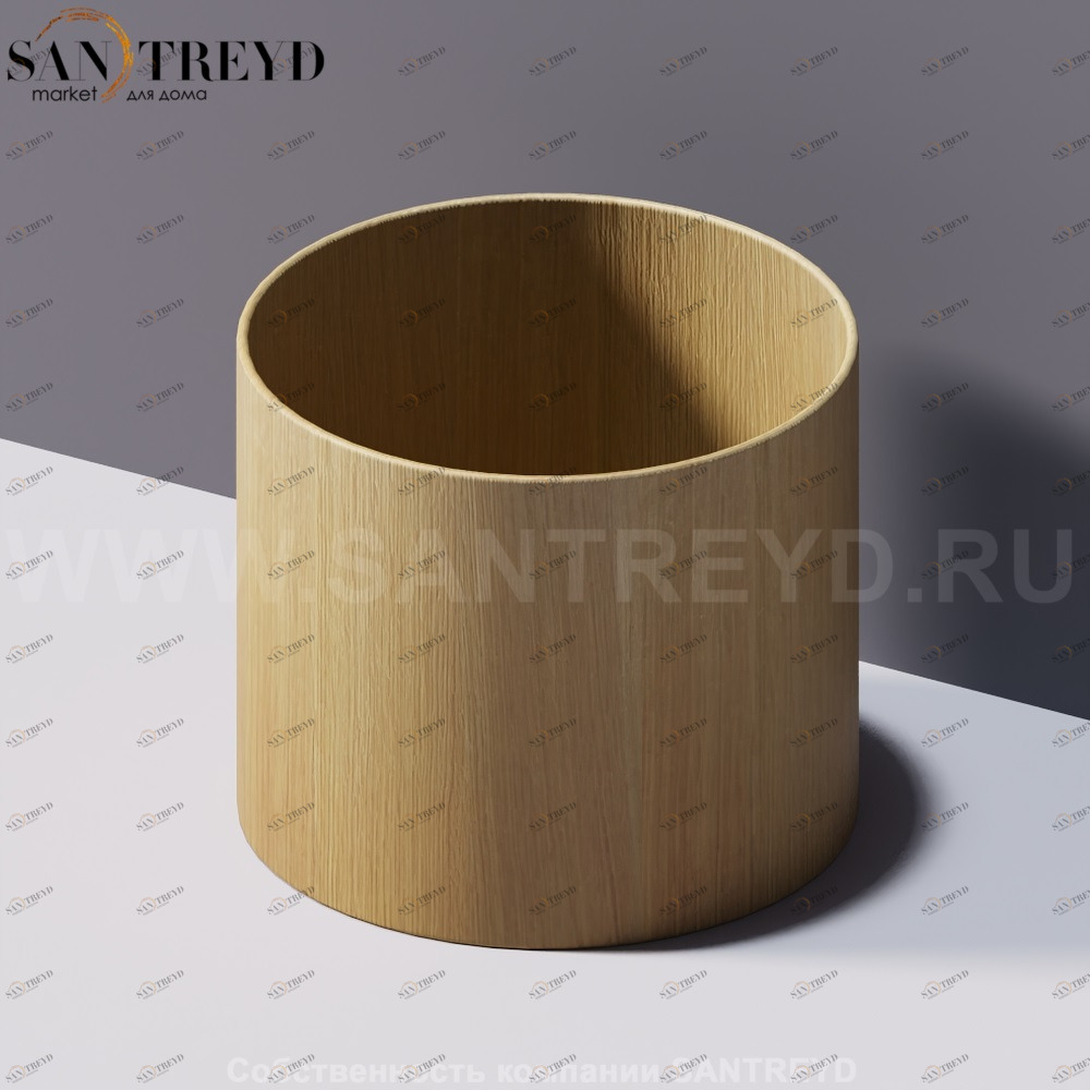 Agape GEMMA Контейнер 12 см под натуральный дуб ACOM253RT