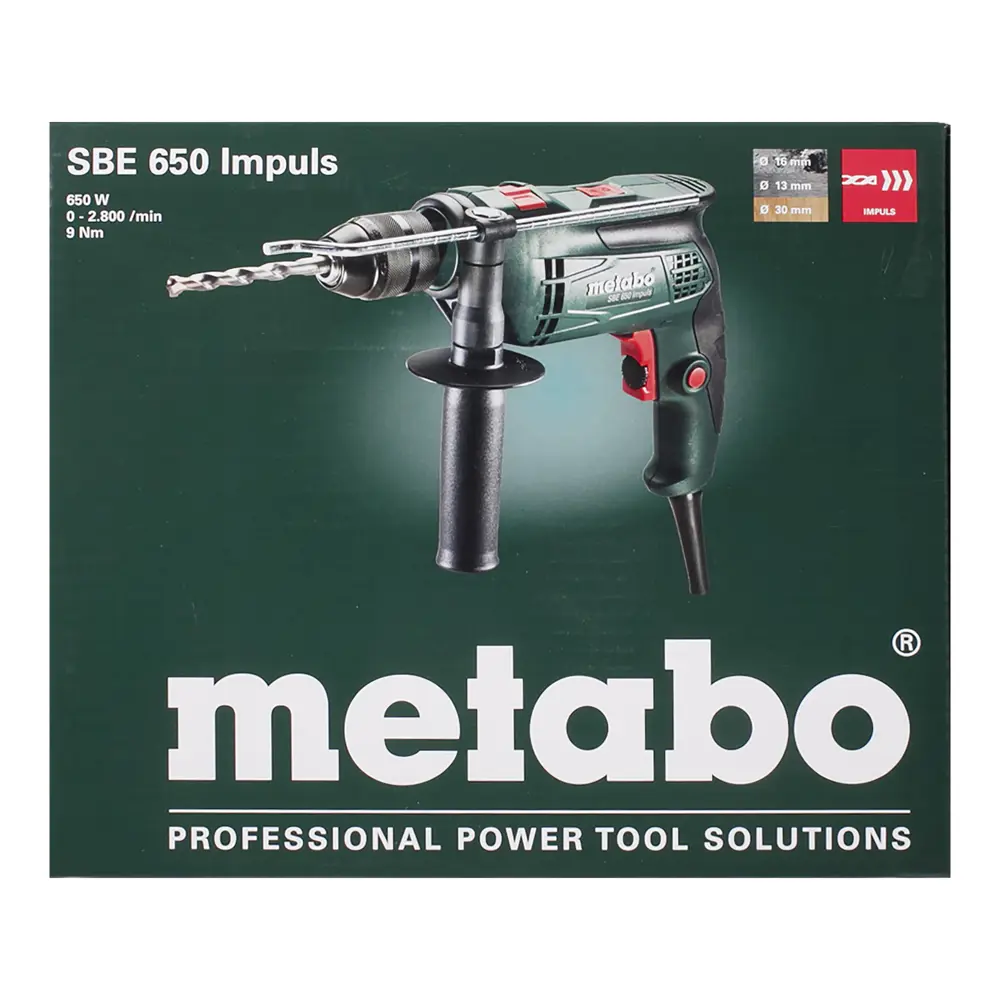 Дрель ударная Metabo SBE 650 Imp, 650 Вт 18097998 STLM-2092454  - Вид №4