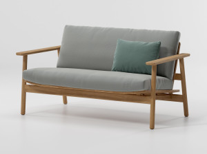 2-местный тканевый садовый диван