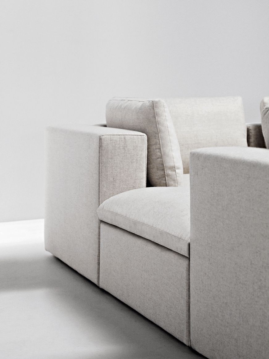 Угловой диван из ткани La Cividina ARCH-00087561 - Вид №3