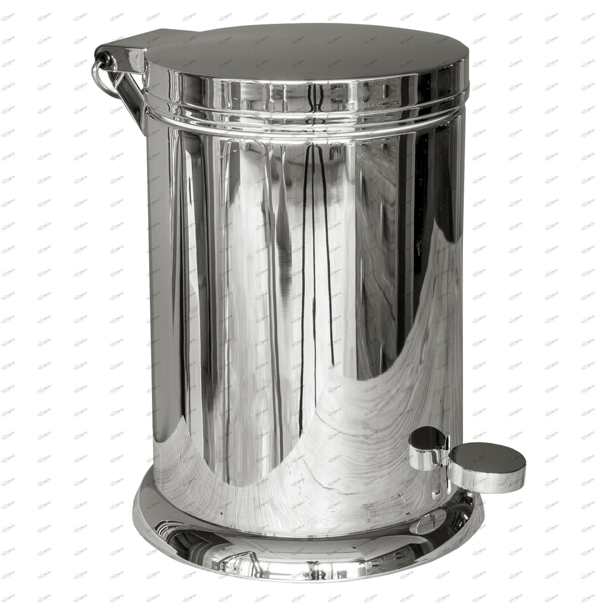 Traditional bathrooms Урна для ванной в стиле ретро Kingston Tb6337.bn Мессинг 