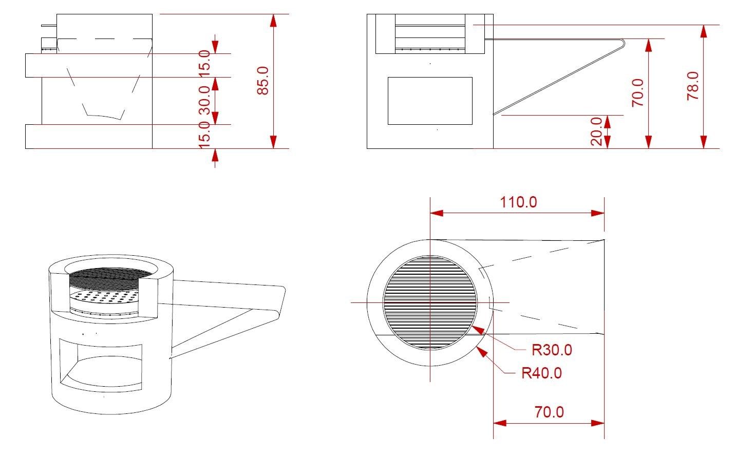 Реконструированный каменный барбекю Viscio Urban Design CILINDRO ARCH-00141765 - Вид №4