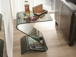 IDEAS Group Сервисный столик из стекла с контейнерным отсеком