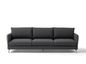 3-местный тканевый диван с огнестойкой обивкой