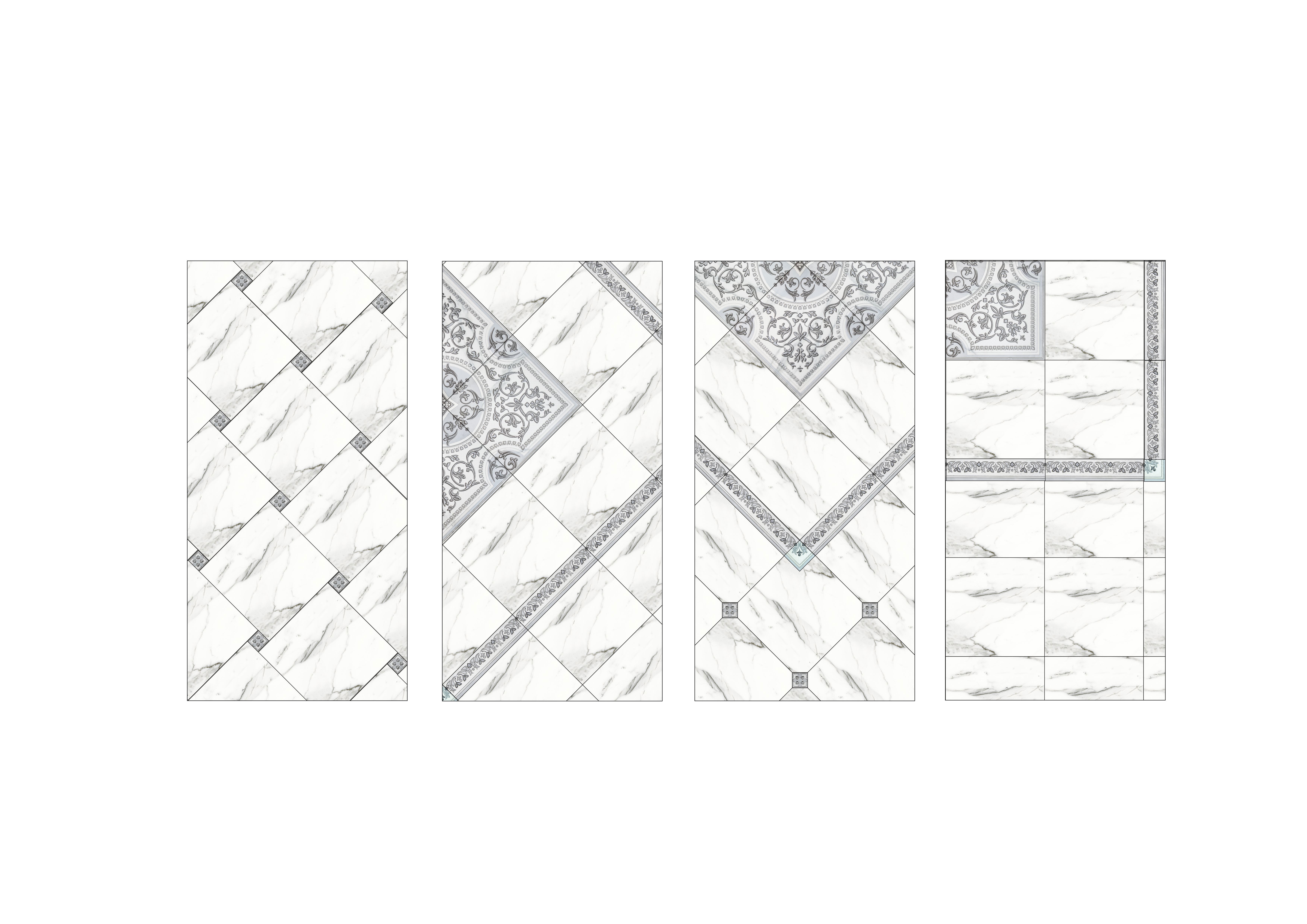 LB CERAMICS Угловая вставка Бьянка Каррара 10×10 см для элегантной отделки 88295572 STLM-0077483 - Вид №3