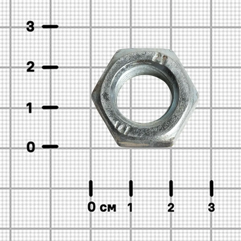 Гайка шестигранная М16 DIN 934 сталь оцинкованная на вес 89400371 STLM-2022623 Santreyd  - Вид №1