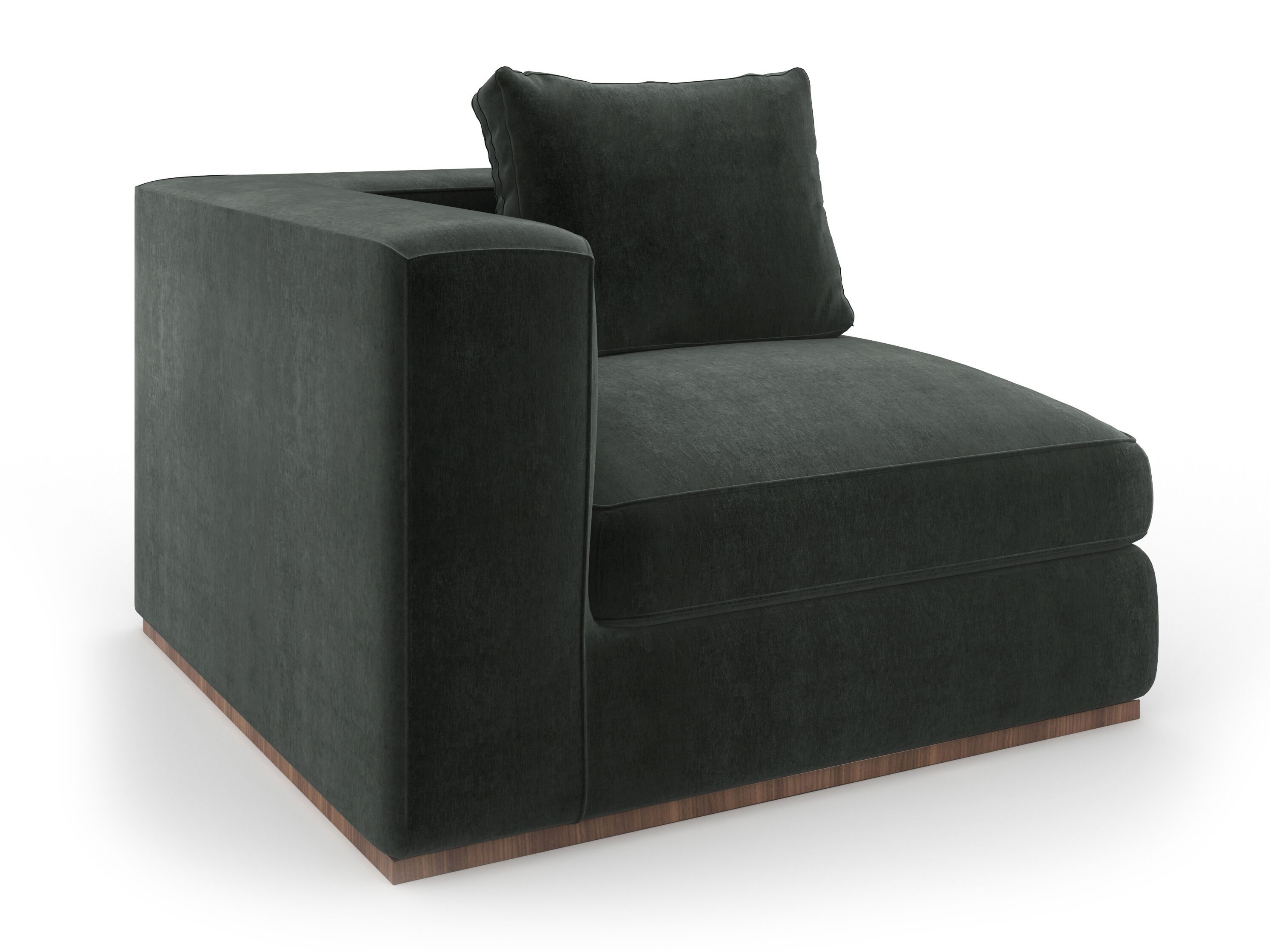 Тканевое угловое кресло Caracole BELLO ARCH-00134320