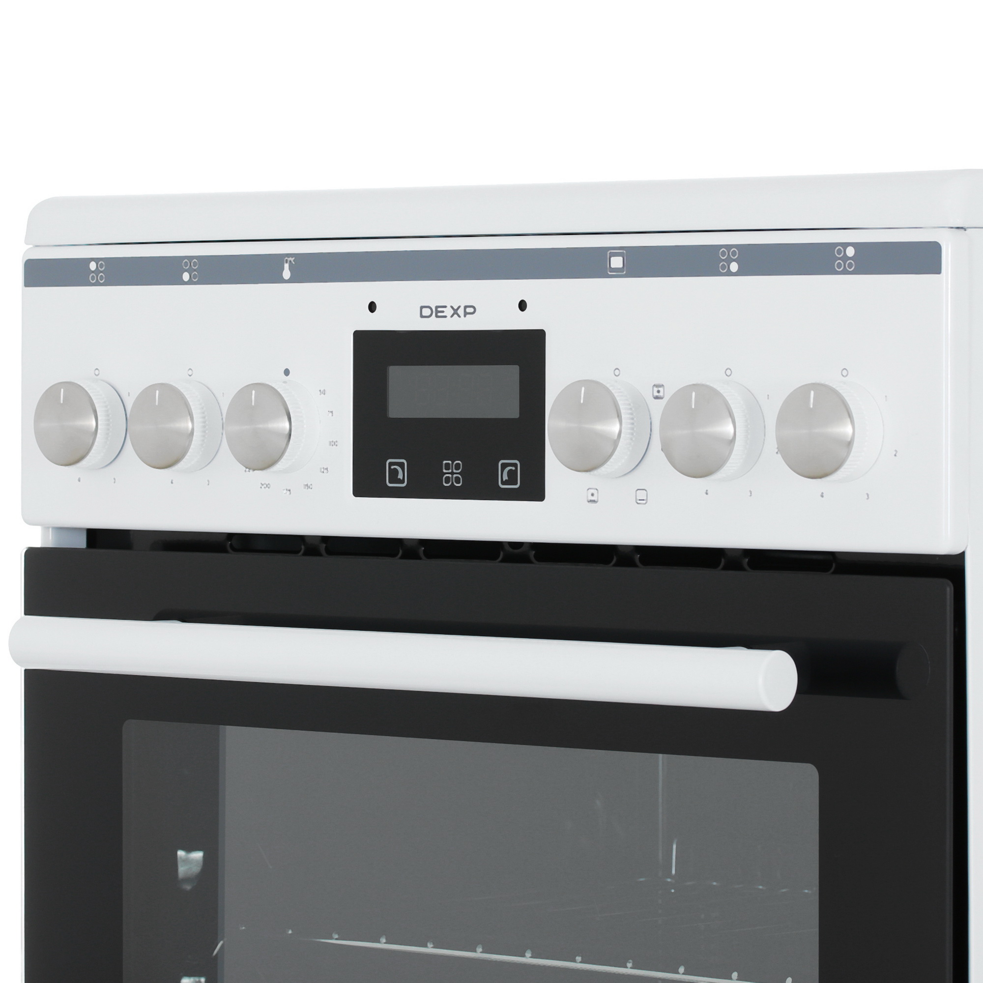 5406984 Электрическая плита DEXP 1YLO56CDW белый STDN-0117777 - Вид №3