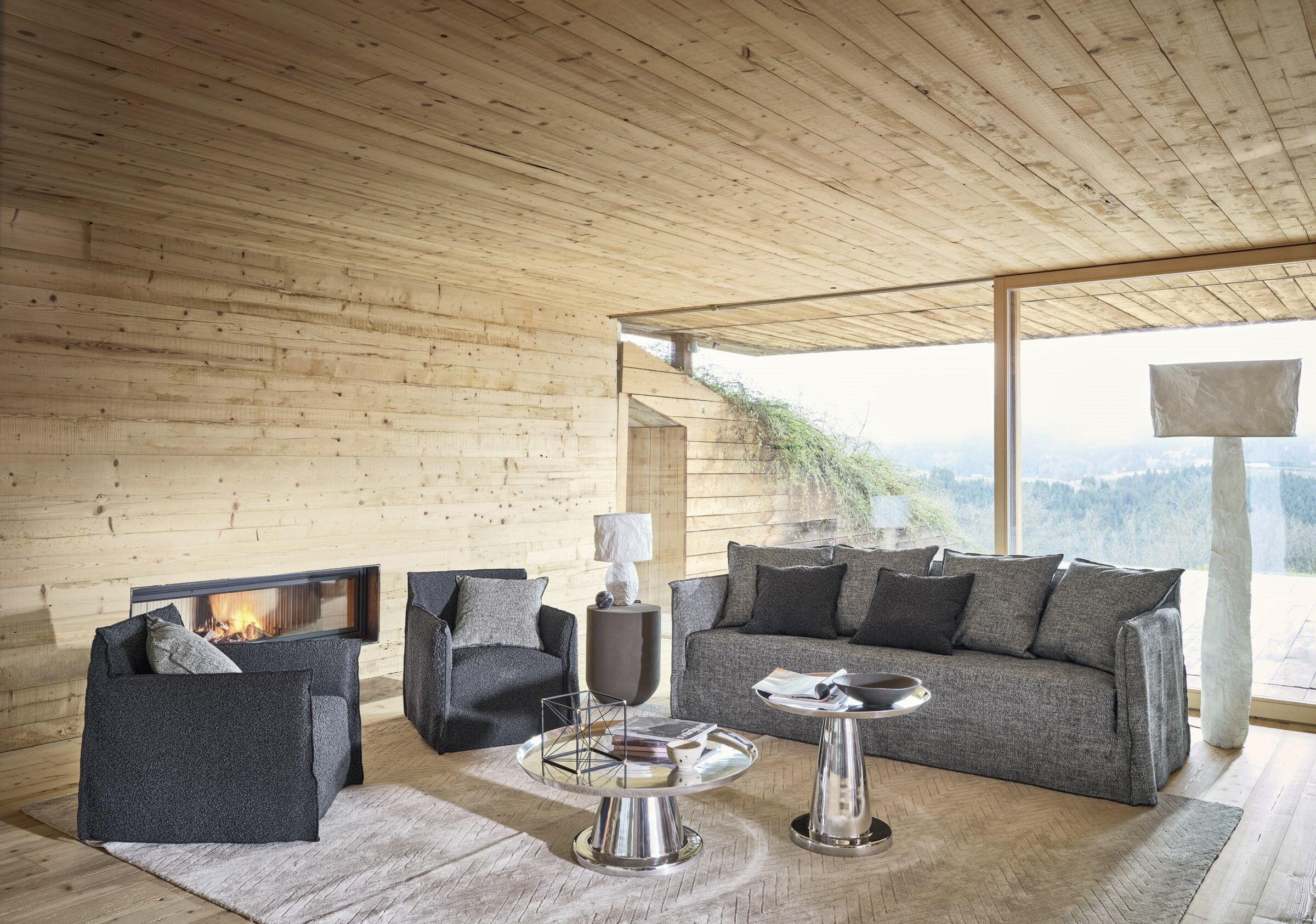 Lampada da terra a LED in DuPont™ Tyvek® In Stock Gervasoni ARCH-00104865 - Вид №1