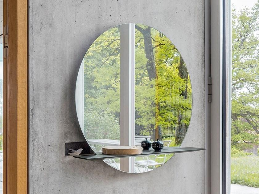 Schönbuch Круглое зеркало с настенной полкой Cut Schonbuch sun-id-1482245 - Вид №1