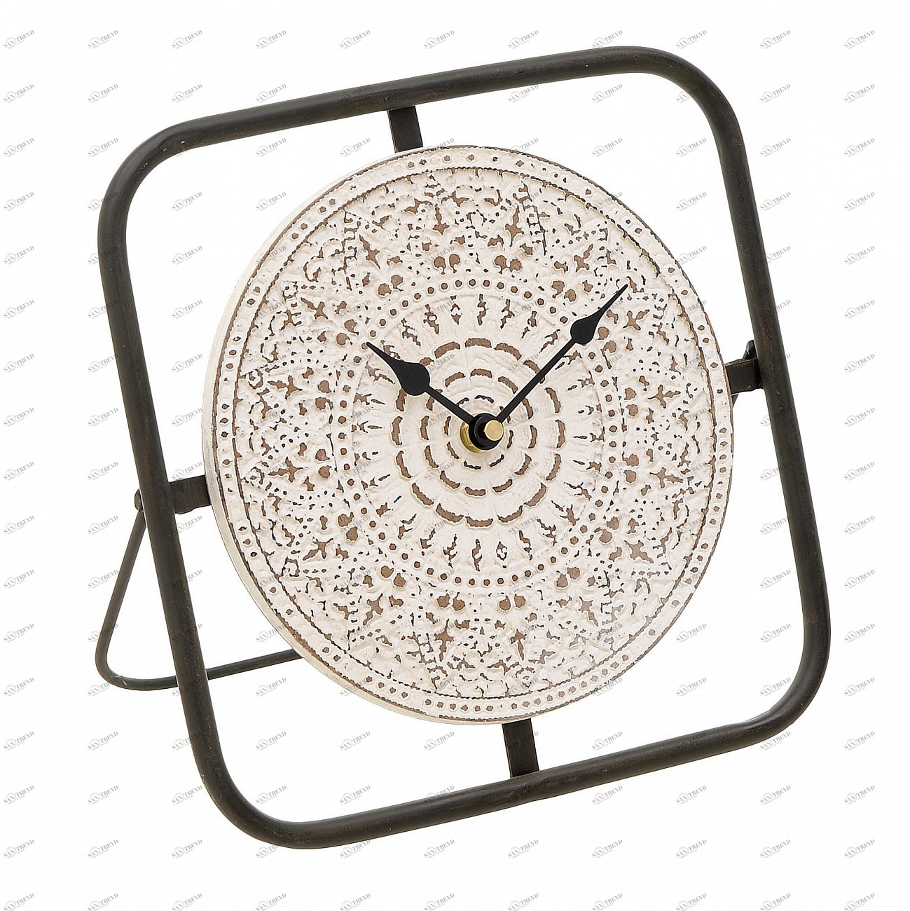 Часы настольные бежевые Amelie Wish TO4ROOMS AMELIE WISH 00-3894324 Бежевый 