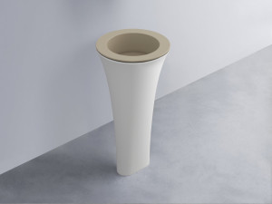 AMLA45-AV+AMPILT-AN+AMCOLT-BL Раковина Amedeo Tondo отдельностоящая cielo Enjoy + Amedeo