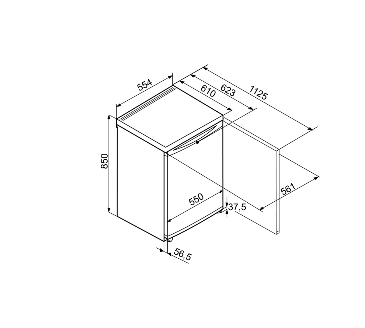 T 1504-21 001 Холодильник Liebherr  - Вид №3