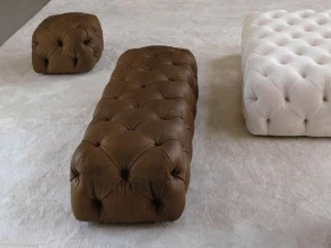 Désirée divani Прямоугольный кожаный пуф