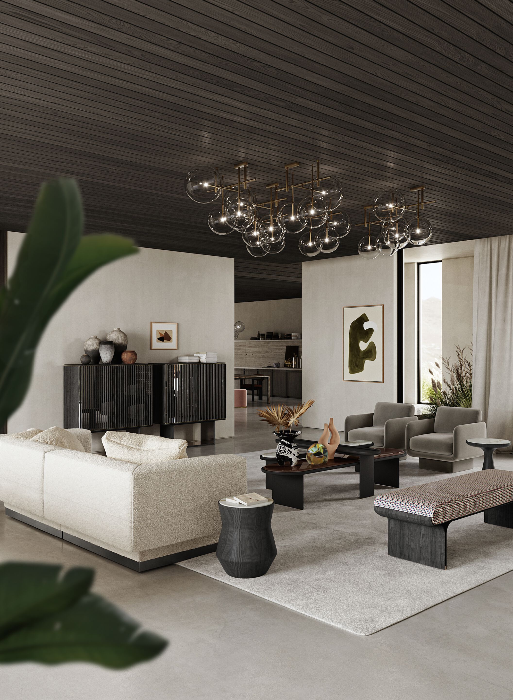 Тканевое кресло с подлокотниками Gallotti&Radice Lilas ARCH-00029928 - Вид №8