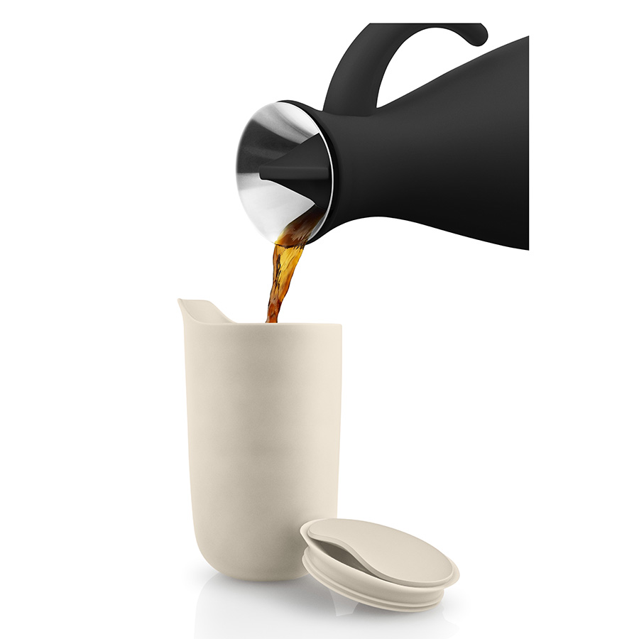 575002 Термокружка керамическая, 280 мл, бежевая Eva Solo  - Вид №2