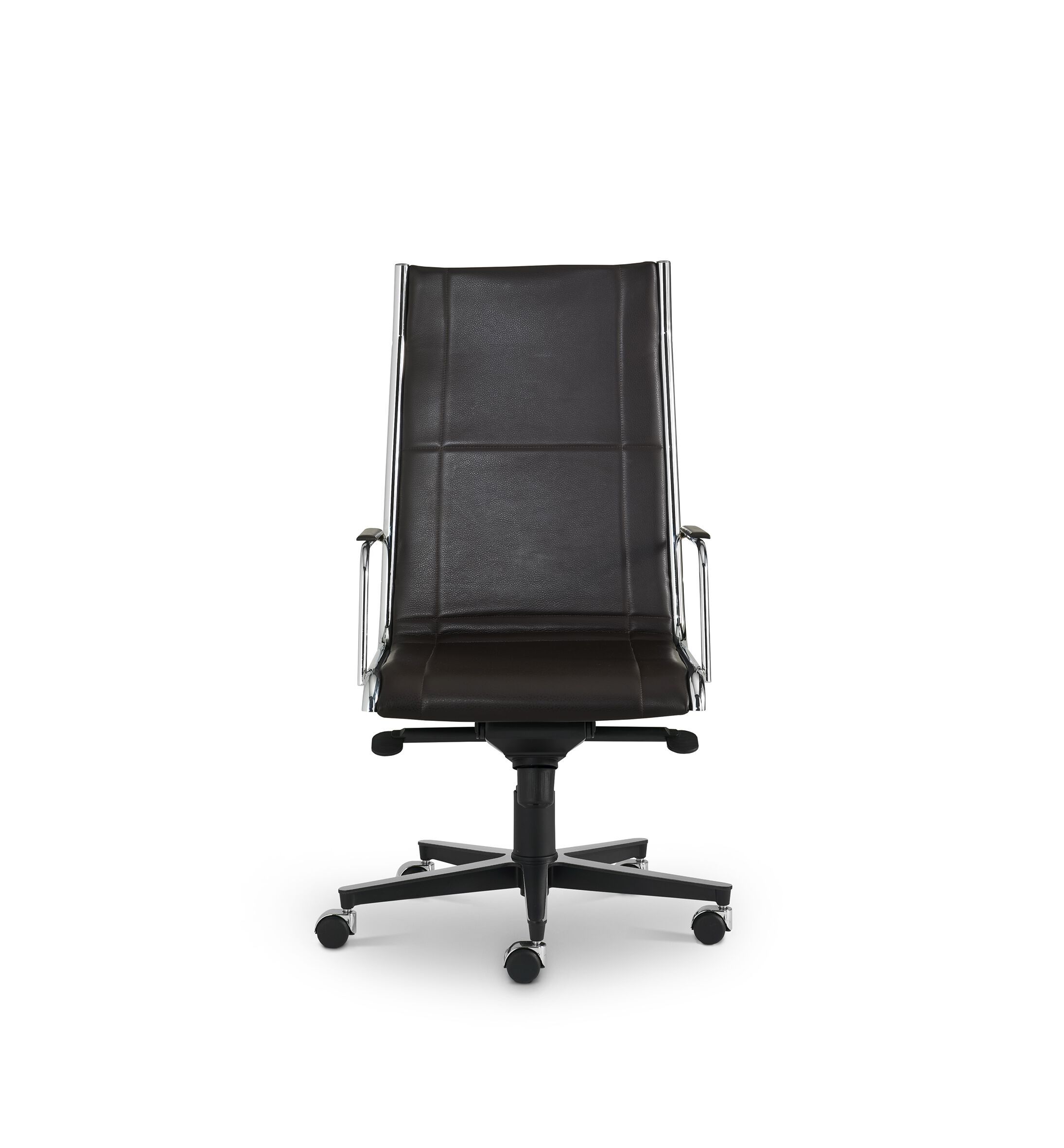 5-спицевое кожаное офисное кресло с колесами i 4 Mariani ARCH-00096359 - Вид №2