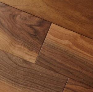 Инженерная доска Bau Master Exclusive Gl13 Орех американский Натур (Гладкая) 1215х165 мм.