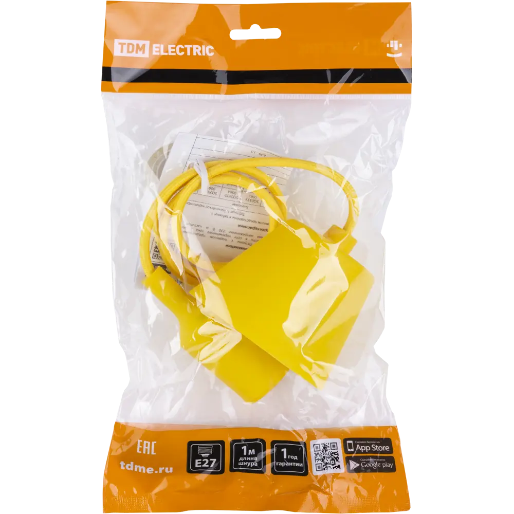 Патрон с подвесом TDM Electric для ламп Е27 - элегантное решение для интерьерного освещения 84833457 STLM-0055822 - Вид №6