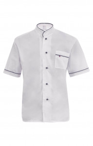 69045 Куртка поварская "Люкс-Лайт" короткий рукав белая  Повар  размер 44-46/158-164