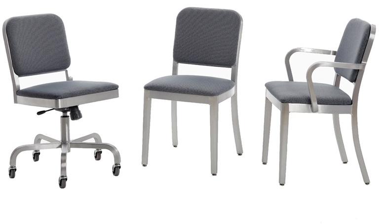 Emeco Стул из алюминия с обивкой Navy officer sun-id-1472937 - Вид №2