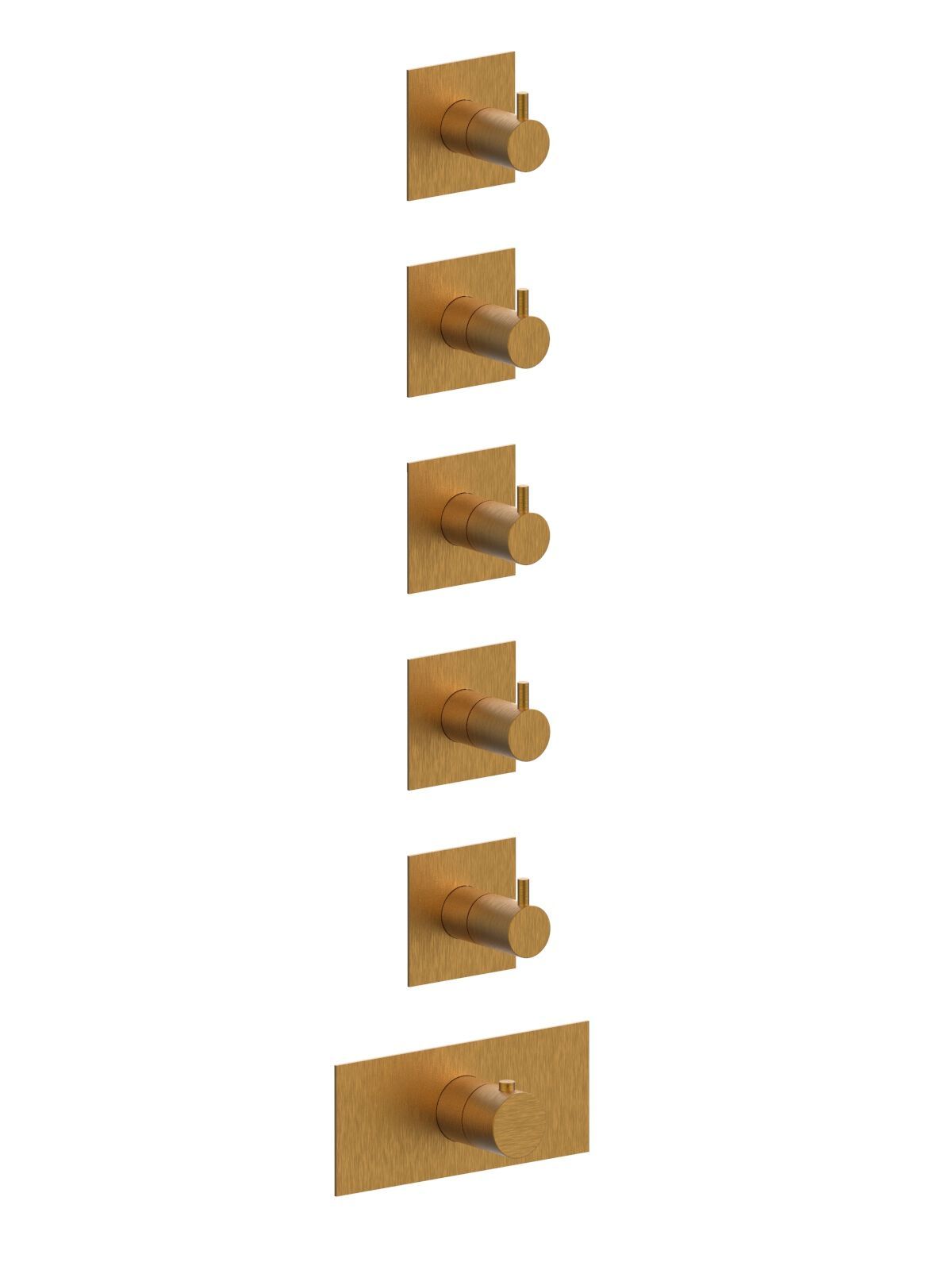 Термостатический смеситель для душа с 6 отверстиями Rubinetterie Frattini отдельная эстетика ARCH-00027128 - Вид №8