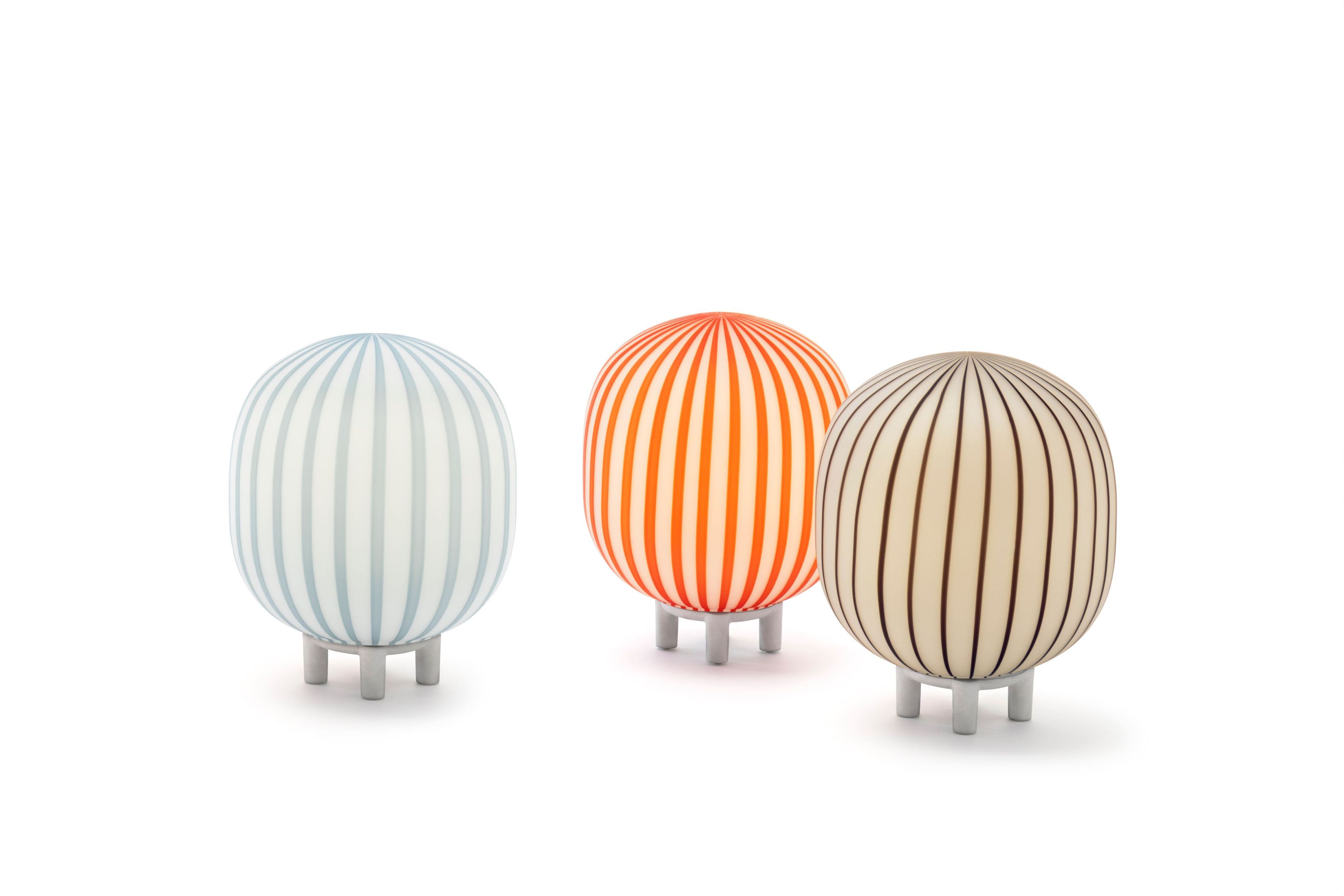 Светодиодная настольная лампа из дутого стекла Established&Sons филигрань ARCH-00132072 - Вид №1