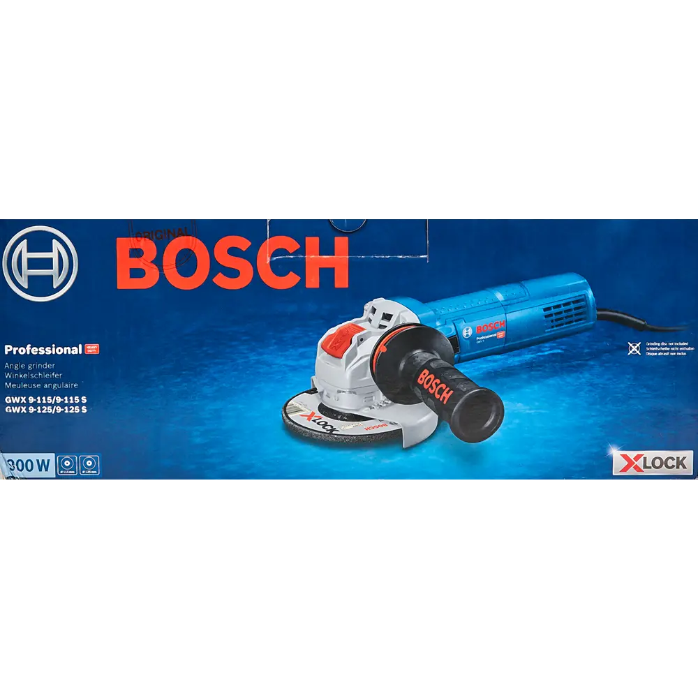 УШМ (болгарка) Bosch GWX 9-125 S Professional, 06017B2000, X-LOCK, 125 мм, 900 Вт 82970252 STLM-2021106 BOSCH PROFESSIONAL  - Вид №9