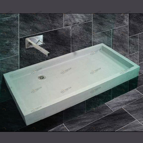 46093 Накладная раковина на столешницу  овальная Bagno Sasso 