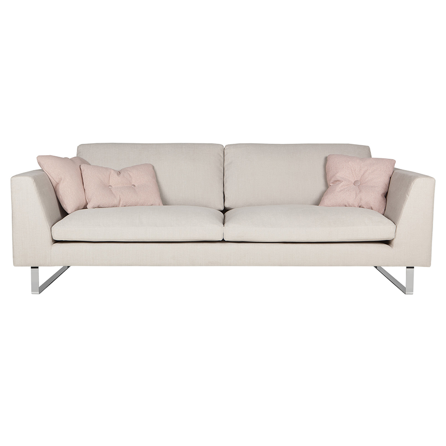 Диван Tokyo, трехместный, светло-бежевый Sits S1660 - Вид №5