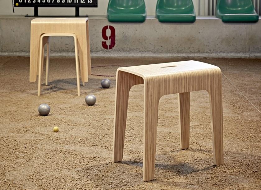 Blå Station Штабелируемый деревянный табурет Bimbo Bla Station sun-id-1459111 - Вид №11