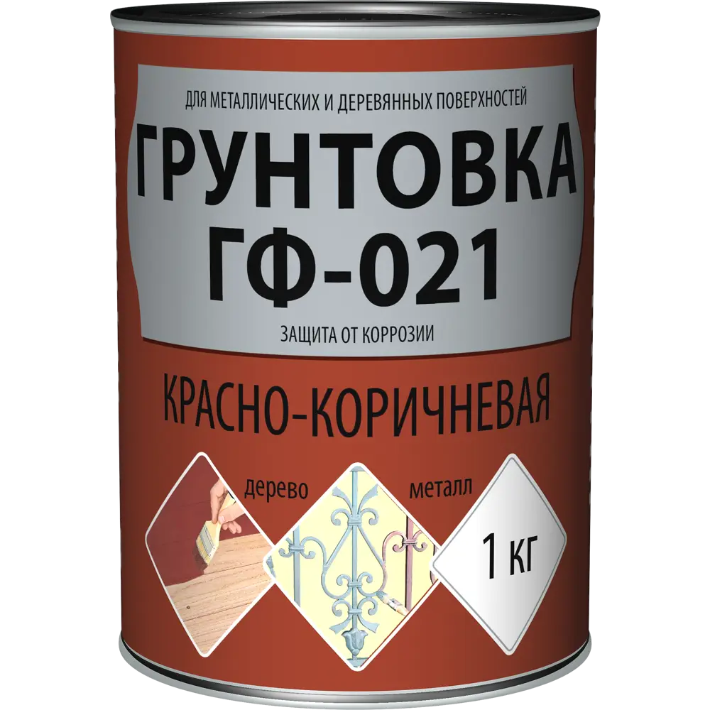 Грунтовка EMPILS ГФ-021 для металла и дерева с антикоррозийной защитой 81966826 STLM-0015922 - Вид №1