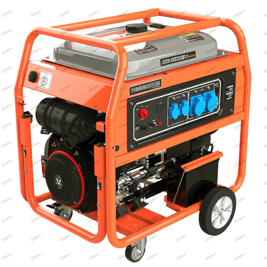 Бензиновый генератор Zongshen PB 22000 E с АВР sun-id-1030794