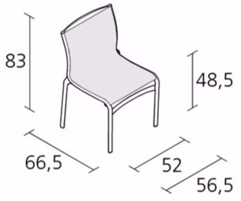 Alias Стул из сетки Frame xl sun-id-1413358 - Вид №2
