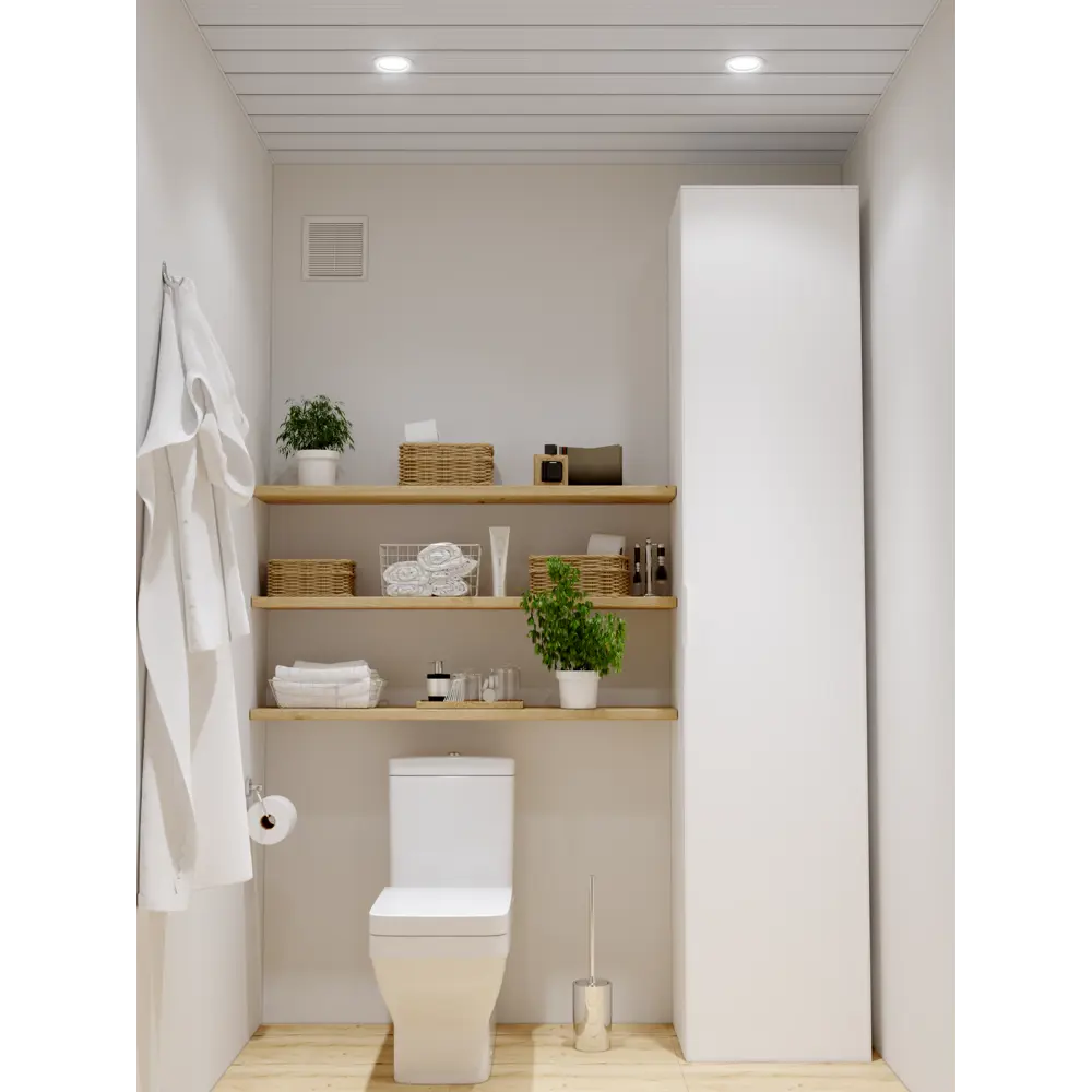 Монтажная рейка MONLID 3 м цвет жемчужно-белый с металлической полоской Нет STLM-2099509 - Вид №1