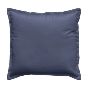 Перея Декоративная подушка 45x45 см бархатная темно-синяя 89426289