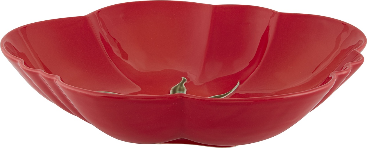 10605828 Bordallo Pinheiro Блюдо глубокое Bordallo Pinheiro Томат 34см, керамика Керамика 
