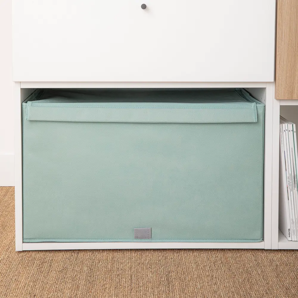 SPACEO Короб для хранения с крышкой на липучке 56×33×36 см 86864486 Kub STLM-1091125 - Вид №2