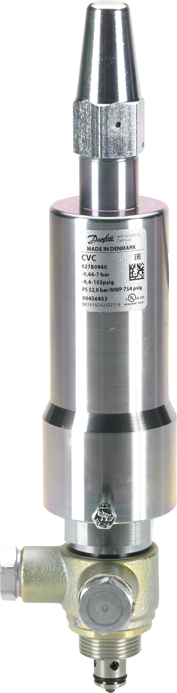 Danfoss CVС — регулятор давления для поддержания давления после клапана (после себя) Пилотн.клап.опорн.давл.CVC-M(4 - 28бар) 027B0941  - Вид №12