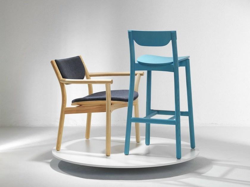 Zilio A&C Табурет из дерева Nico sun-id-1511561 - Вид №8