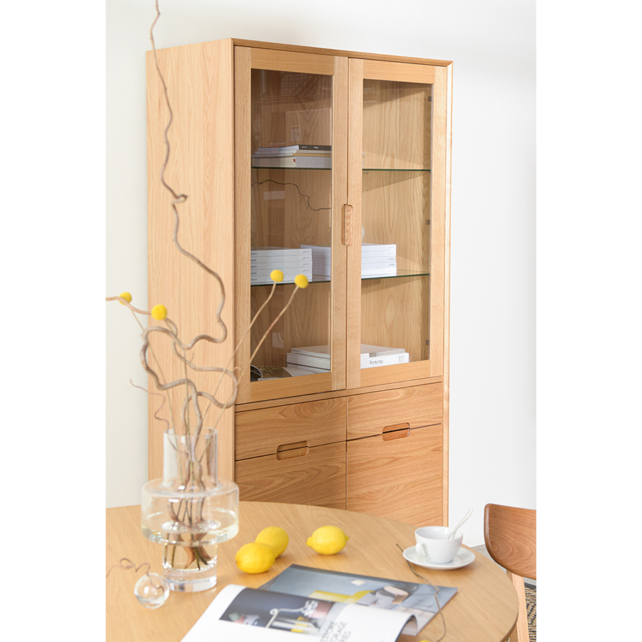 24750200 Сервант , rho, 94,5х45х190 см Unique Furniture  - Вид №7