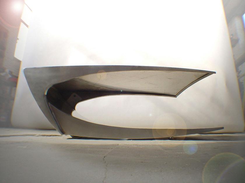 ICI ET LÀ Журнальный столик из нержавеющей стали Handmade metal furniture by ici et là Stu01 - Вид №1