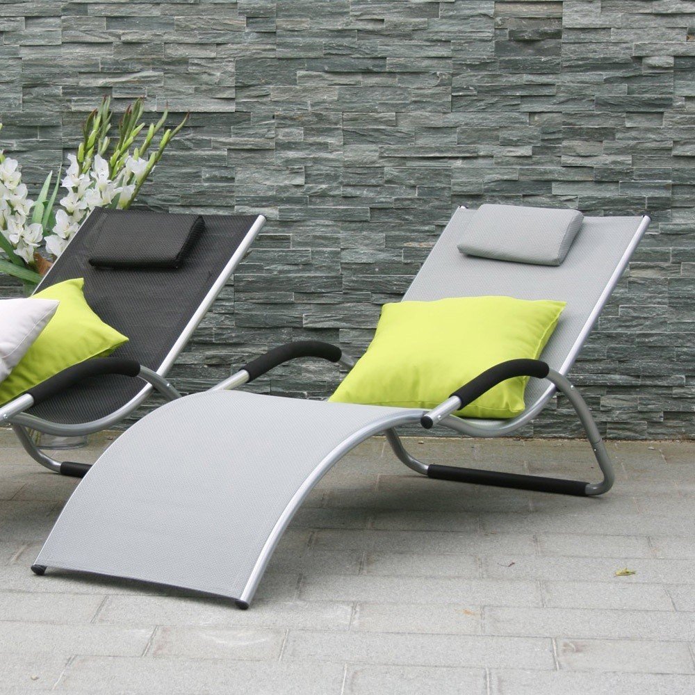 Шезлонг-лежак "Грация" Beige AFINA  241146 Белый  - Вид №2