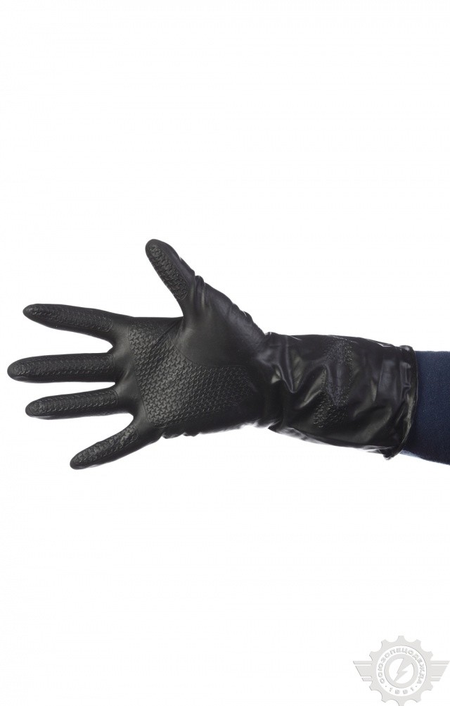 67659 Перчатки резино-технические КЩС 2-й тип  Средства защиты рук  размер 9 Спецодежда  - Вид №1