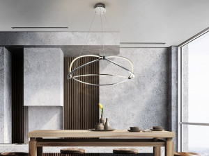 084230 Подвесной светильник LED 80Ø хром Schuller Ocellis