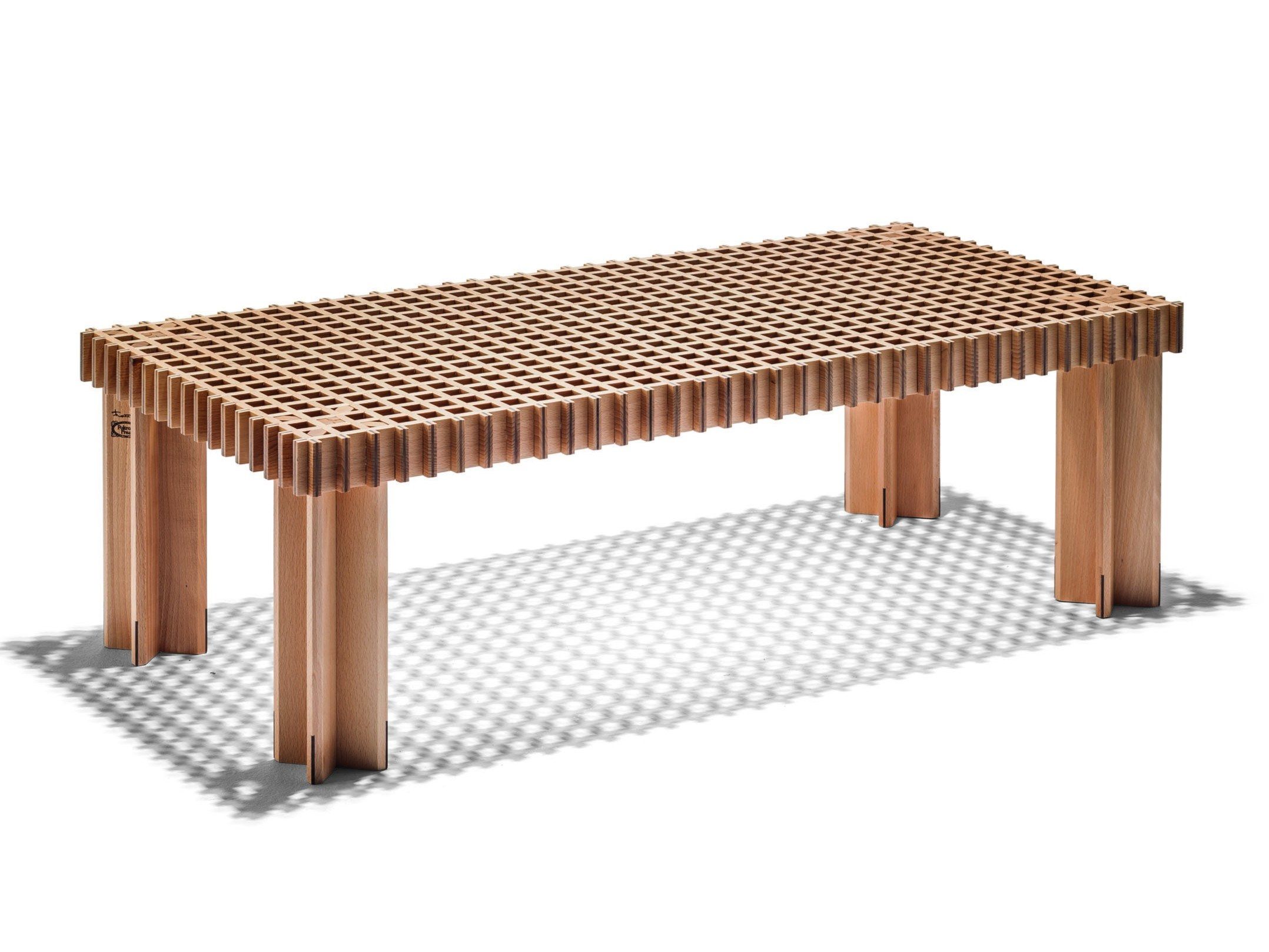 Прямоугольный журнальный столик из массива дерева Poltrona Frau коллекция-столы и стулья ARCH-00009627